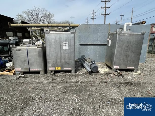 158 sq.ft. Votator #32-216, wiped film evaporator, 304 Stainless Steel, jacket rated 150 psi at 400, 1984 - Image 2