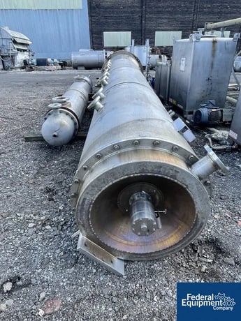 158 sq.ft. Votator #32-216, wiped film evaporator, 304 Stainless Steel, jacket rated 150 psi at 400, 1984 - Image 7