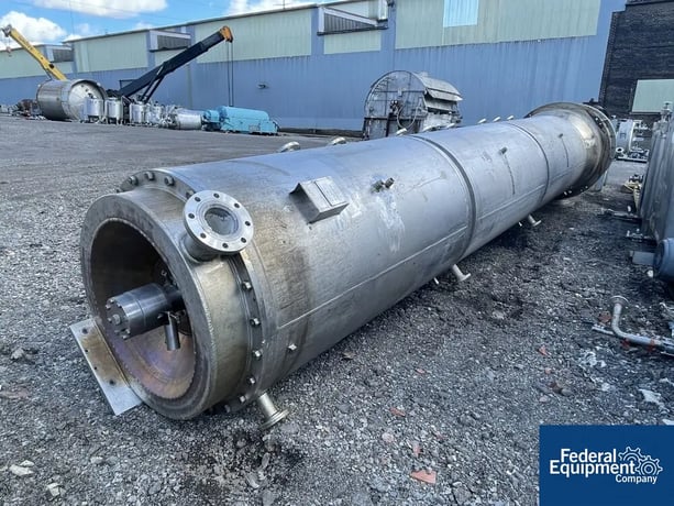 158 sq.ft. Votator #32-216, wiped film evaporator, 304 Stainless Steel, jacket rated 150 psi at 400, 1984 - Image 8