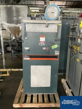 6" Gloucester #266-001, water ring pelletizing line, 30:1 L/D, air cooled, jacketed feed section, feed - Image 5