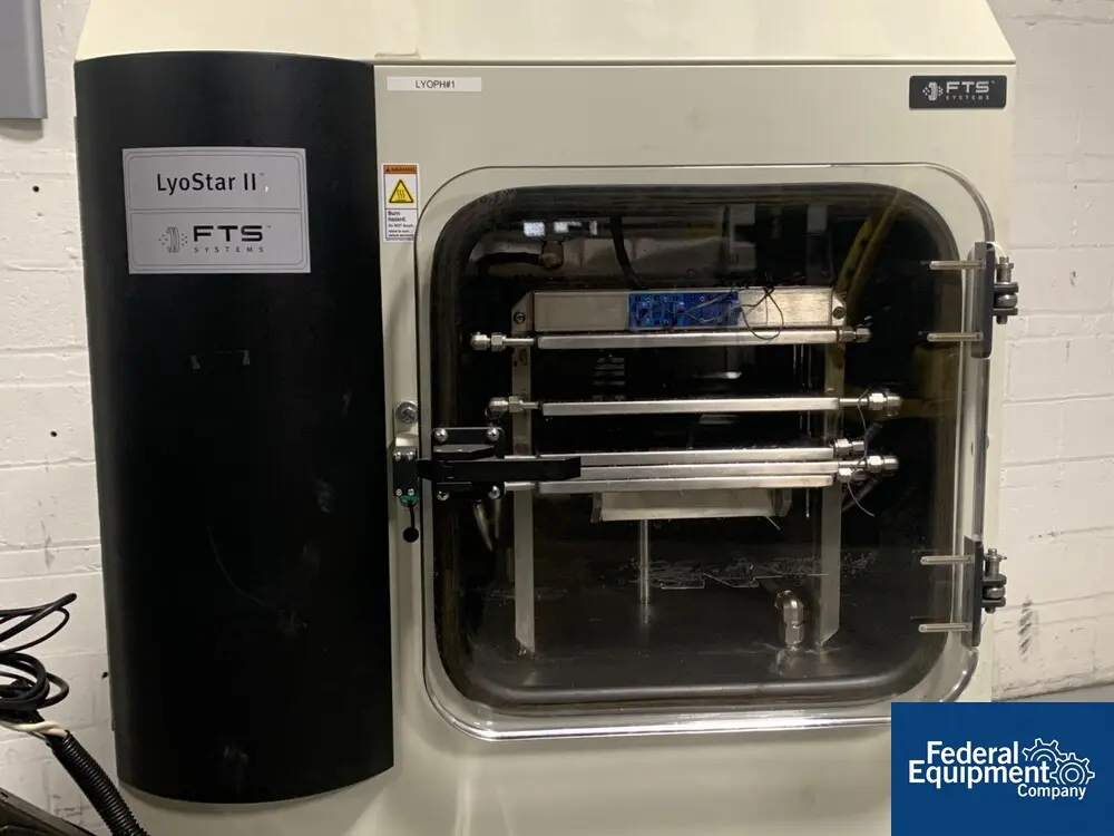11" x 20" FTS #LYO4S1B06P0, freeze dryer, Type Lyostar II, 6.1 squaring ft., rated -70 to +60 c, R404a - Image 7