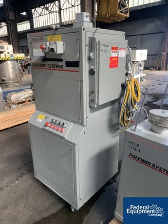 8" x 5" Hosokawa #20/12RO SIL Tandem, Polymer Systems Rotoplex granulator, twin mounted 20/12 RO units, 5 hp - Image 5