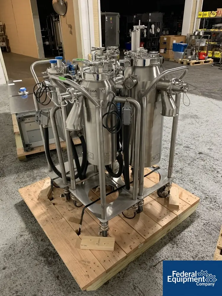 GEA Niro #PharmaConnect, high shear granulator mixer, TTW design, Stainless Steel, (4) interchangeable - Image 8