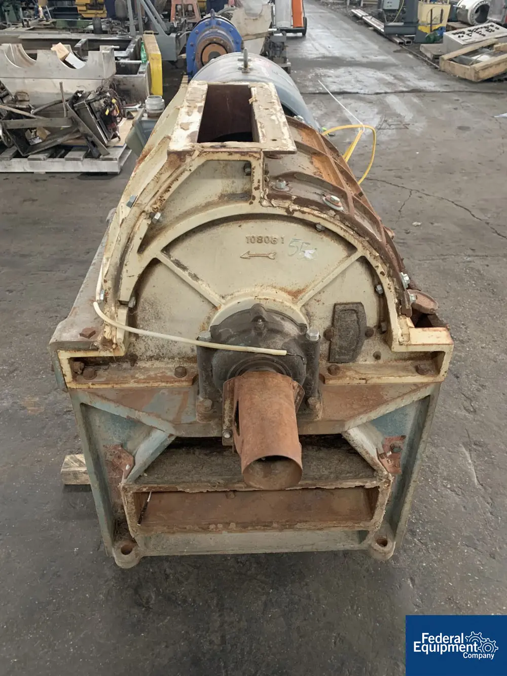 Jacobson #AJAC, size 2424 hammermill, Carbon Steel, direct couple 125 HP motor, on base - Image 5