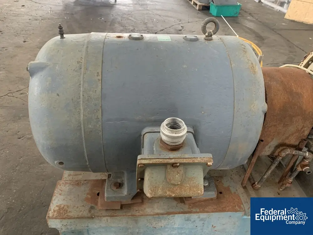 Jacobson #AJAC, size 2424 hammermill, Carbon Steel, direct couple 125 HP motor, on base - Image 8