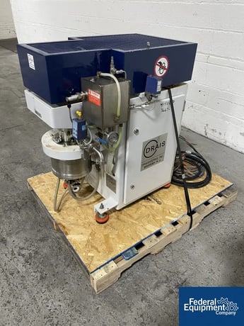 Draiswerke #DCP-MagaVantis 15, Pearl Mill, 1 liter jacketed grinding chamber, rated 3 bar at 70 c internal - Image 4