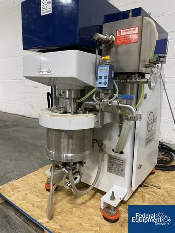 Draiswerke #DCP-MagaVantis 15, Pearl Mill, 1 liter jacketed grinding chamber, rated 3 bar at 70 c internal - Image 8
