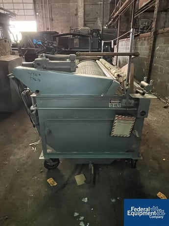 DABsco Equipment Inc #604, rotary drum rubber strip cooler, 0.5 HP DC motor drive, 2004 - Image 3