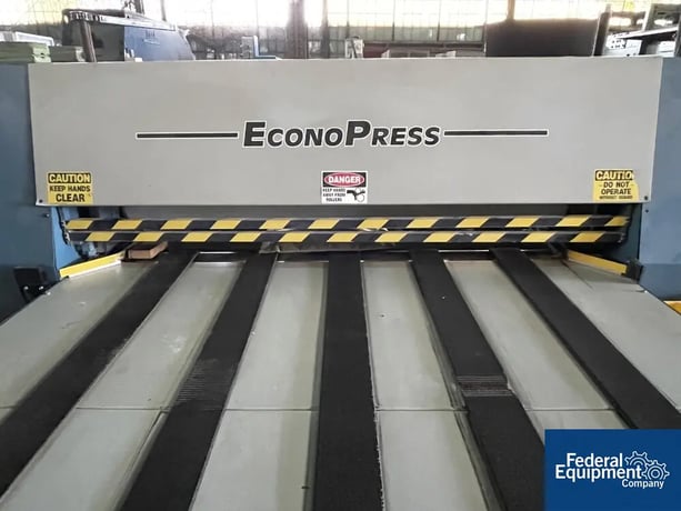 Corfine Pass Thru Die Cutter #EP54, 54" wide, with motordrive - Image 8