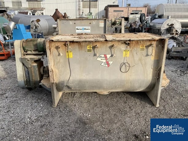 45 cu.ft. Marion Process Solutions #3040, paddle blender, Stainless Steel (2 available) - Image 4