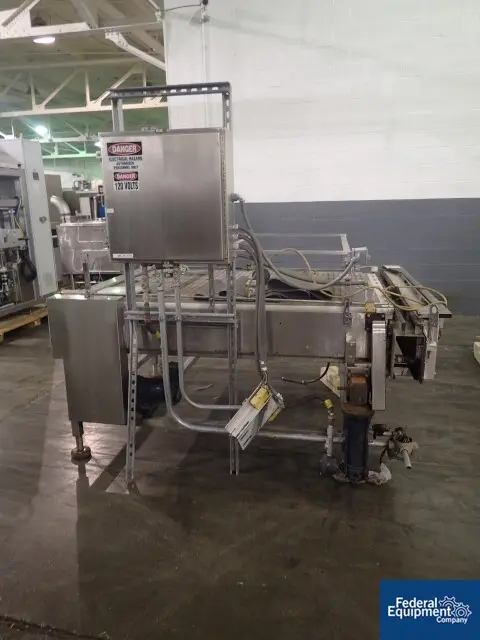 48" W x 66" L Accumulation Conveyor Table, Stainless Steel frame - Image 1