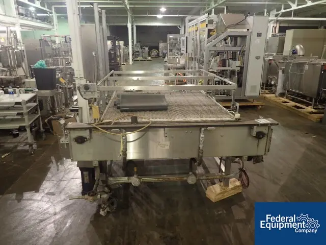 48" W x 66" L Accumulation Conveyor Table, Stainless Steel frame - Image 2
