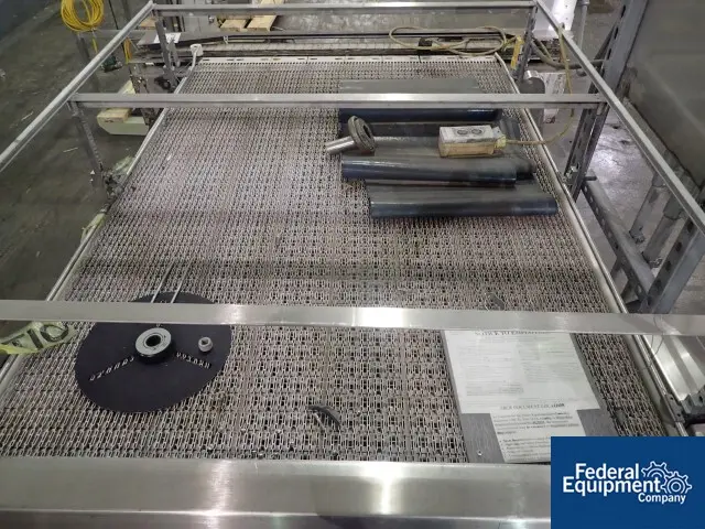 48" W x 66" L Accumulation Conveyor Table, Stainless Steel frame - Image 5