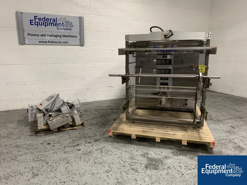 Wrap-Ade #S250, vertical form fill and se, 24" max bag width, 48" max roll width, (3) Image fillers, 208 V, 3 - Image 1