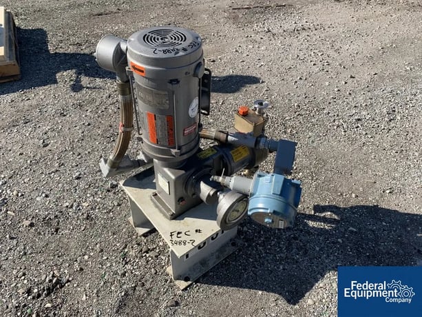 Braun + Luebbe #N-K31, Metering Pump, 65 GPH, Stainless Steel, .75 hp, 230/460 volt xp motor - Image 1