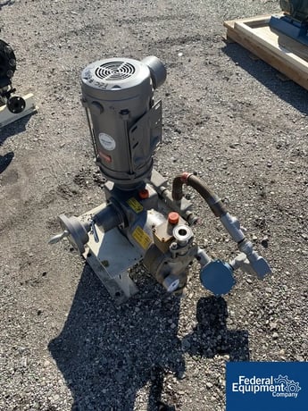 Braun + Luebbe #N-K31, Metering Pump, 65 GPH, Stainless Steel, .75 hp, 230/460 volt xp motor - Image 3
