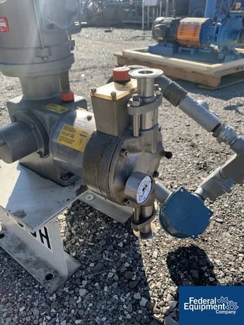 Braun + Luebbe #N-K31, Metering Pump, 65 GPH, Stainless Steel, .75 hp, 230/460 volt xp motor - Image 8