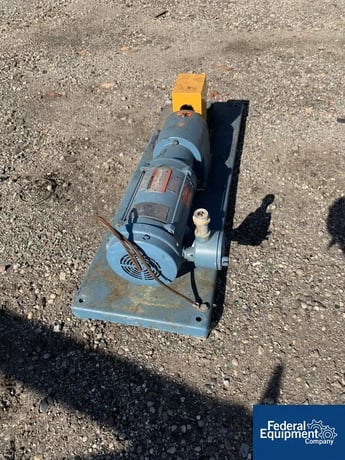 Zenith Meter Pump Base only with Motor # CLB-10, 2 HP motor, on base - Image 7