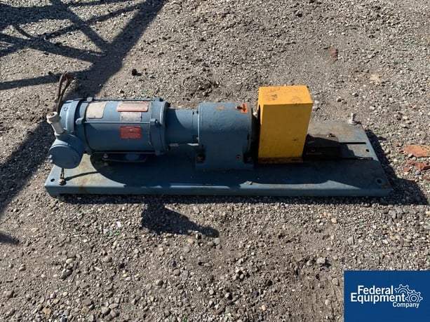 Zenith Meter Pump Base only with Motor # CLB-10, 2 HP motor, on base - Image 8