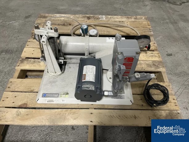 Parr #3911EGX, Hydrogenation Apparatus, 3" x 6", 1/6 HP explosion proof Motor, 4 liter gas canister, 115 volts - Image 1