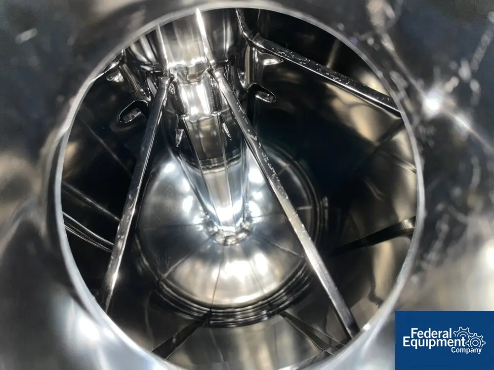 50/65 psi, ITT, Integrated Biosystems Cryovessel, 125 liter, 316L Stainless Steel, 20" x 30", 50/65# psi at - Image 8