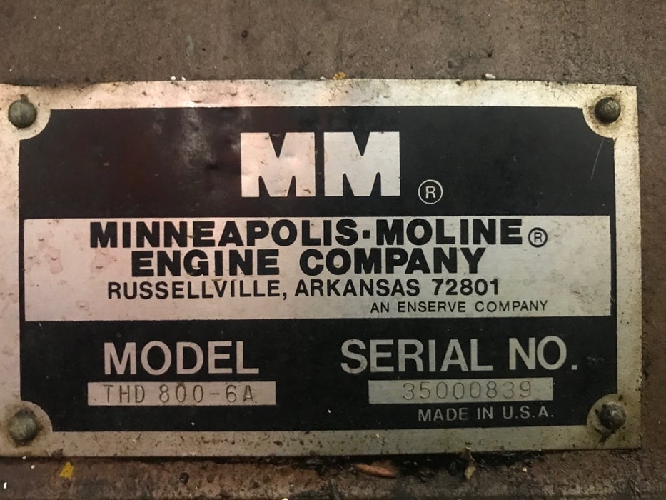 175 KW Moline #THD800-6A, generator (core), 1800 RPM, 347/600 Volts - Image 8