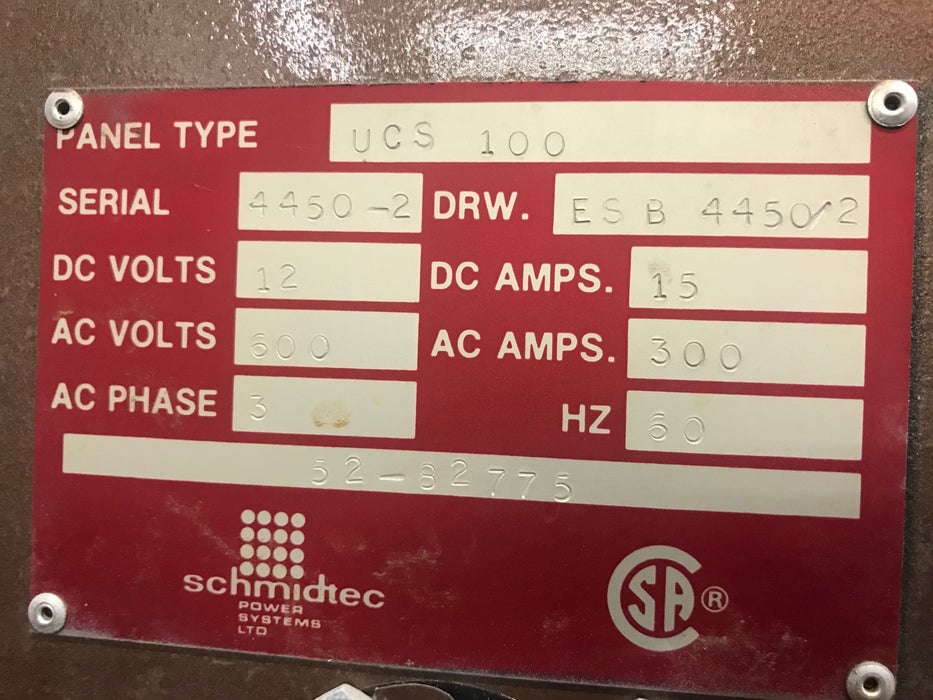 175 KW Moline #THD800-6A, generator (core), 1800 RPM, 347/600 Volts - Image 9