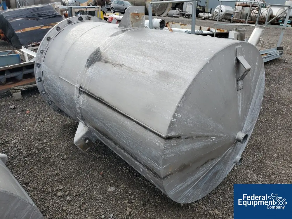 360 gallon Wolfe Mechanical, mixing tank, 304 Stainless Steel, 42" x 66", 3 hp, 230/460 volt, 4 baffles, 1998 - Image 3