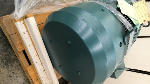 100 HP 1800 RPM Baldor, Frame 405tc, s/n A40-6985-0664 4p 3 phase, 460V. - Image 8