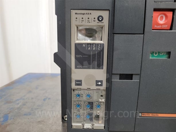2500 Amps Square D Merlin Gerin Masterpact Nw25 H1 Mo/do Wm4ggr44r9sxfxxxxxt Parts Unit, 120 Volts AC Shunt - Image 6