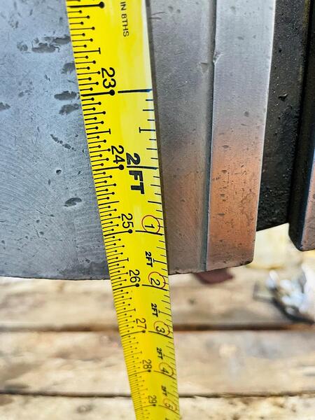 26" Giddings & Lewis Davis #CFF26, facing head, 5" thru hole, 0.0029 - 0.0392 feed range - Image 3