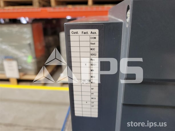 2500 Amps Square D Merlin Gerin Masterpact Nw25 H1 Mo/do Wm4ggr44r9sxfxxxxxt 120 Volts AC Shunt Trip, 2500 - Image 4
