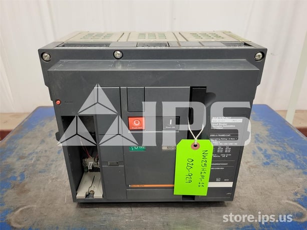 2500 Amps Square D Merlin Gerin Masterpact Nw25 H1 Mo/do Wm4ggr44r9sxfxxxxxt 120 Volts AC Shunt Trip, 2500 - Image 1