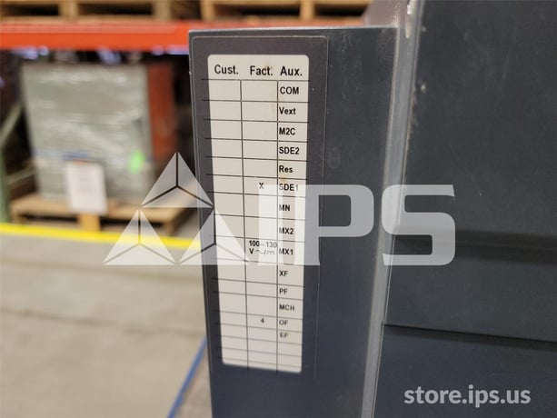 2500 Amps Square D Merlin Gerin Masterpact Nw25 H1 Mo/do Wm4ggr44r9sxfxxxxxt 120 Volts AC Shunt Trip, 2500 - Image 4