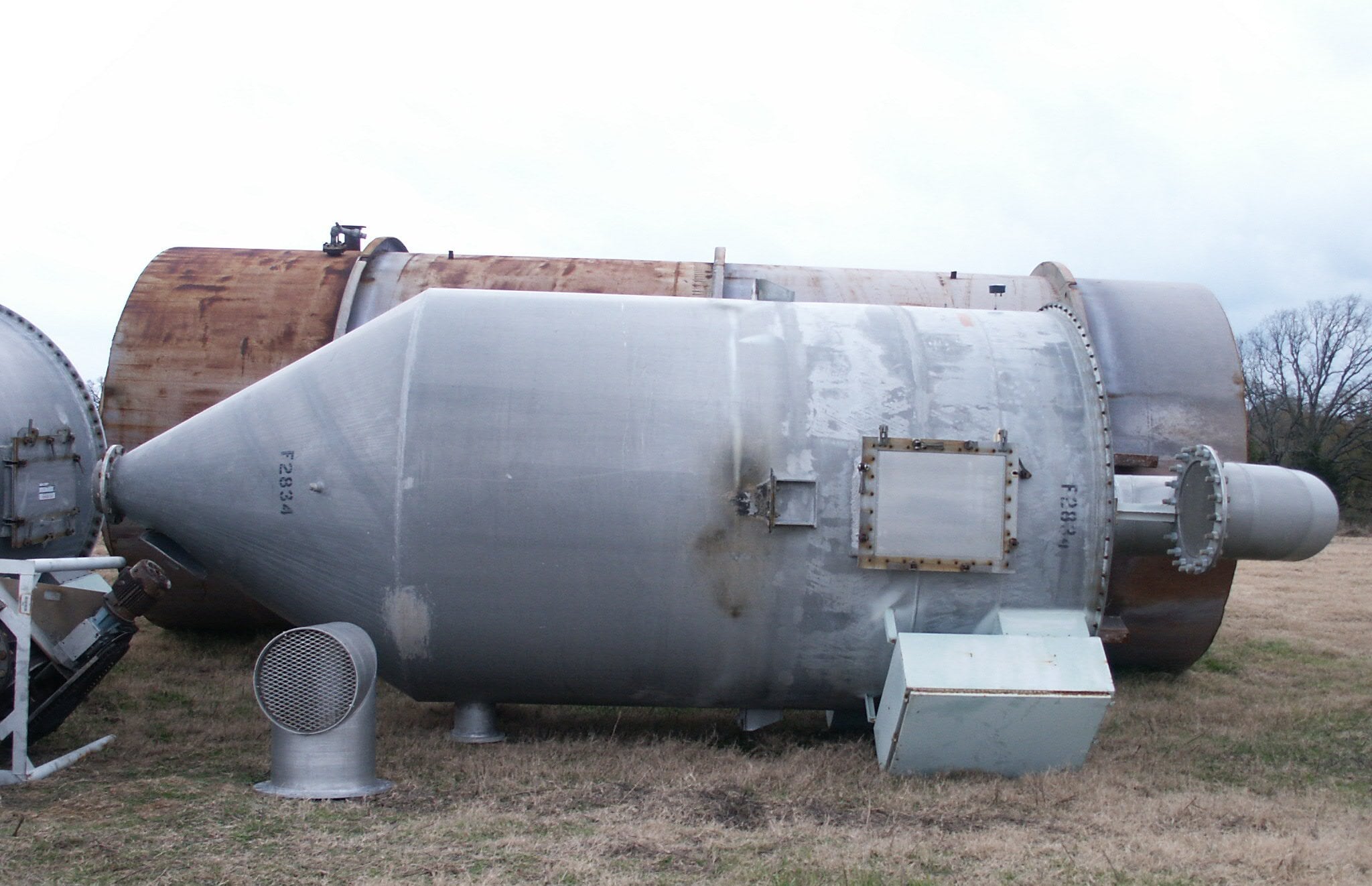 14500 cfm Reverse pulse jet dust collector, 60 psi, 1150 sq.ft. - Image 3