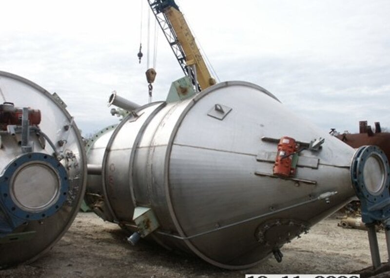 Peco, pulse jet dust collector, hopper, ben vent / filter receiver, 4 psi, 300 cu.ft. - Image 2