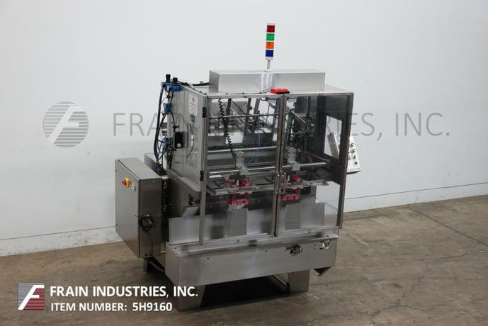Bradman Lake #H2S-60, automatic, (2) head Stainless Steel tray former, rated to 60 cycles per minute each head - Image 5