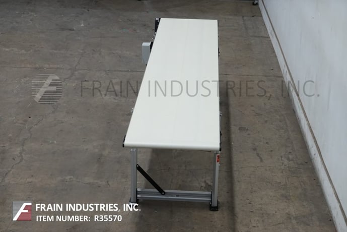 24" wide x 12' long, Dorner #2200, Aluminum frame belt conveyor, vari-speed controller - Image 4