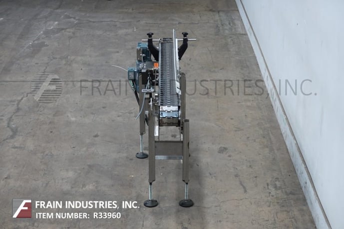 4-1/2" wide x 4.8' long, BMI / Benda table top conveyor, vari-speed controller - Image 4