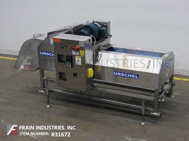 Urschel Laboratories Inc #M, Stainless Steel belt fed, dicer, shredder and strip cutter designed for meat - Image 5