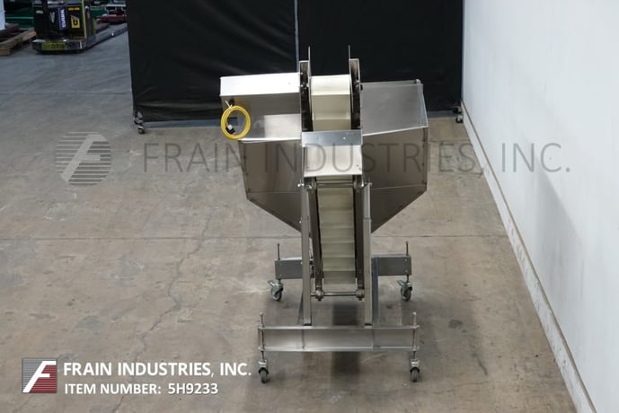 Hoppmann #EP-8, feeder incline/cleated, Stainless Steel - Image 4