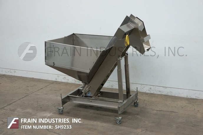 Hoppmann #EP-8, feeder incline/cleated, Stainless Steel - Image 5