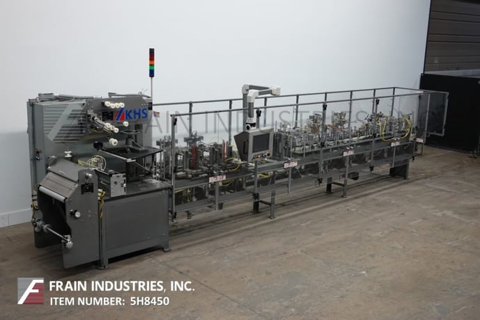 Bartelt #IMS916, automatic, horizontal, mechanical driven, intermittent motion, form, fill, seal machine - Image 1