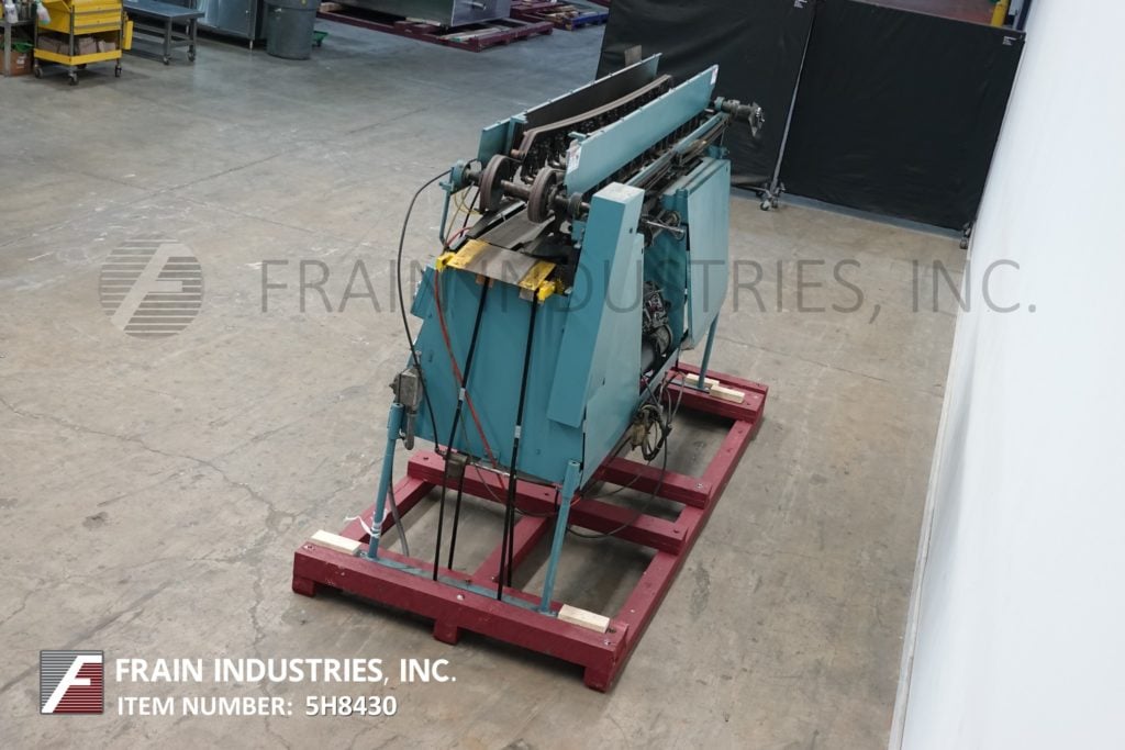 Mateer Burt #704, automatic, roll through glue labeler, rated from 10-600 containers per minute - Image 3