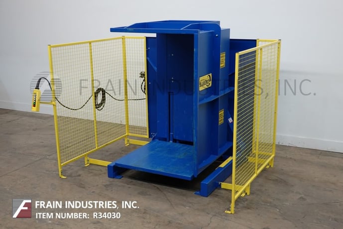 Cherrys Industrial Equipment #SC75, Material Handling Pallet Inverter, free standing, single clamp, 180° - Image 5