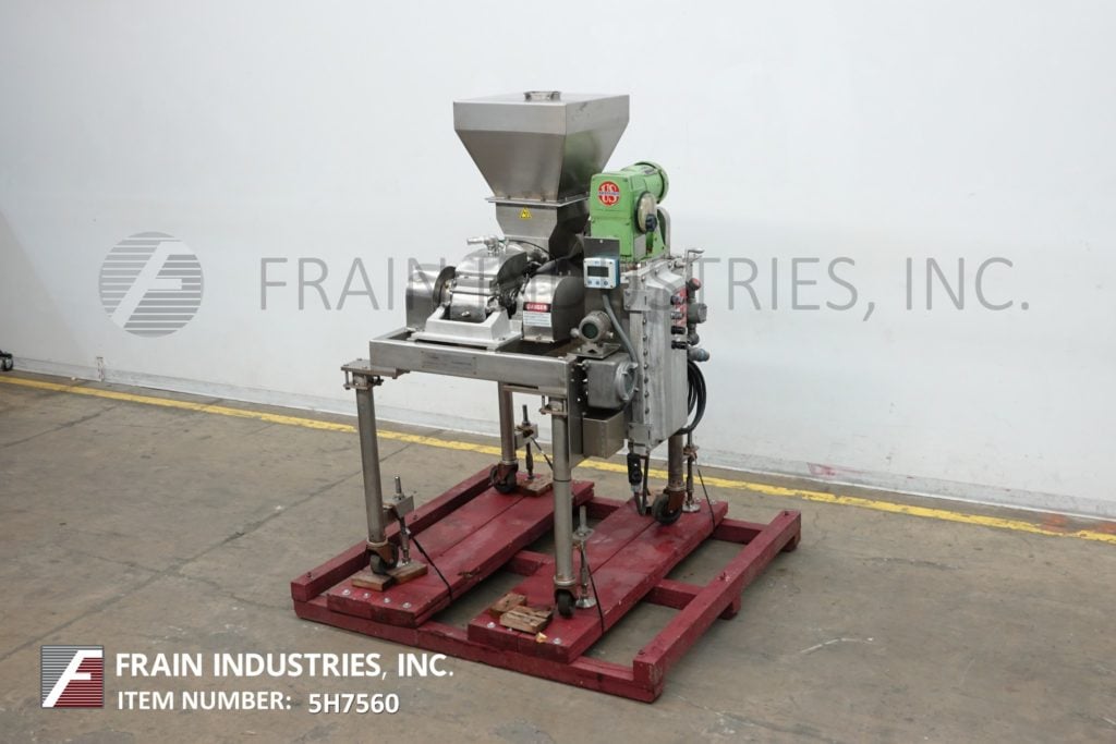 Fitzpatrick #DAS06, Stainless Steel hammermill, with 22" long x 22" wide x 17" deep hopper - Image 1