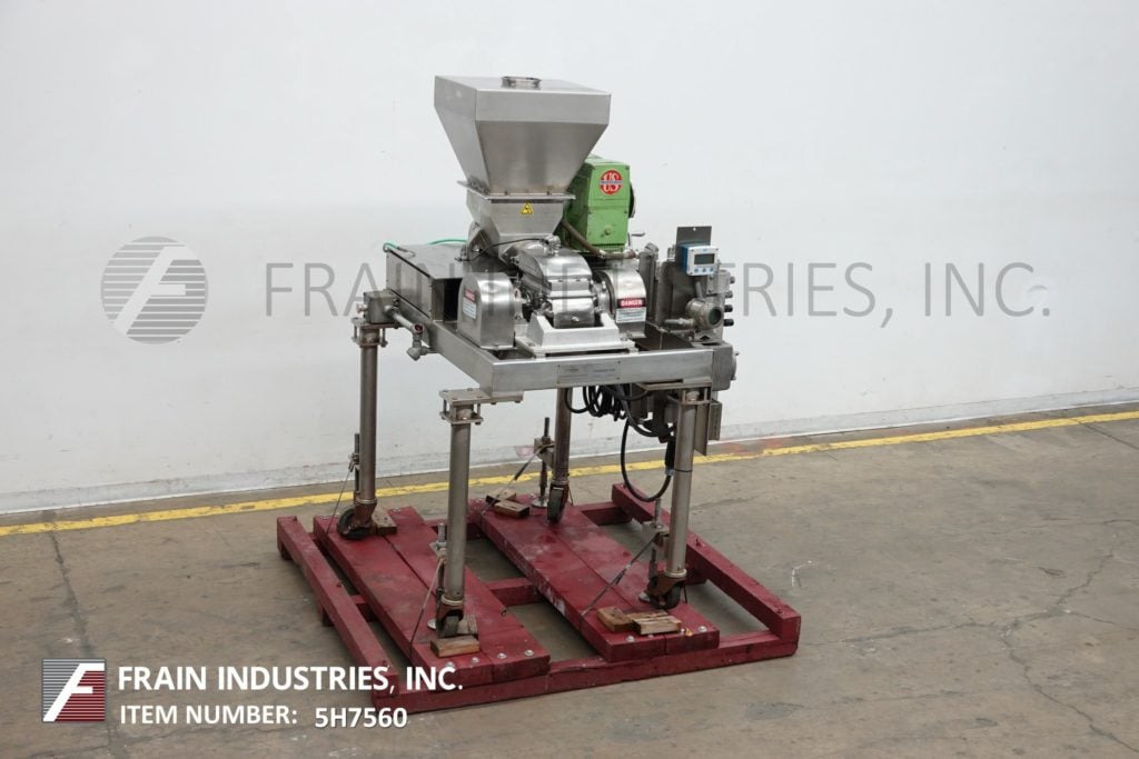 Fitzpatrick #DAS06, Stainless Steel hammermill, with 22" long x 22" wide x 17" deep hopper - Image 5