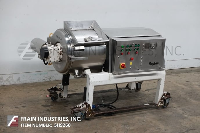 Stephan Machinery #TK150, 150 liter or 39 gallon drum capacity, horizontal mixer rated up to 800 kg of - Image 1