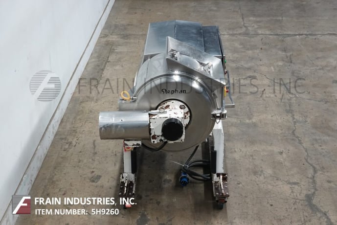 Stephan Machinery #TK150, 150 liter or 39 gallon drum capacity, horizontal mixer rated up to 800 kg of - Image 3