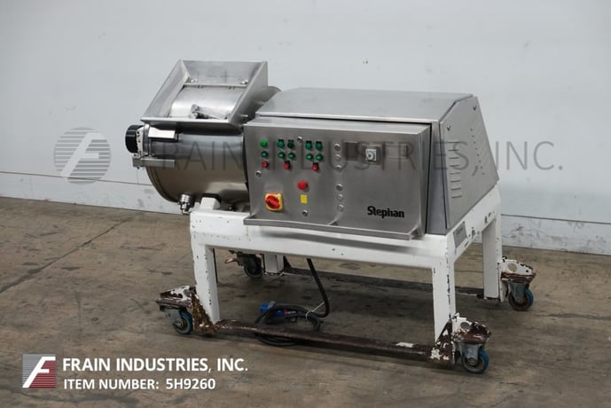 Stephan Machinery #TK150, 150 liter or 39 gallon drum capacity, horizontal mixer rated up to 800 kg of - Image 5